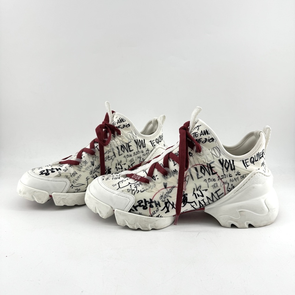 Dior D-Connect Dioramour Graffiti Sneaker (Size 36.5)